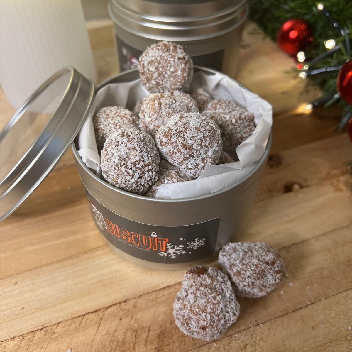 Ballotin truffes chocolat au lait / noix de coco