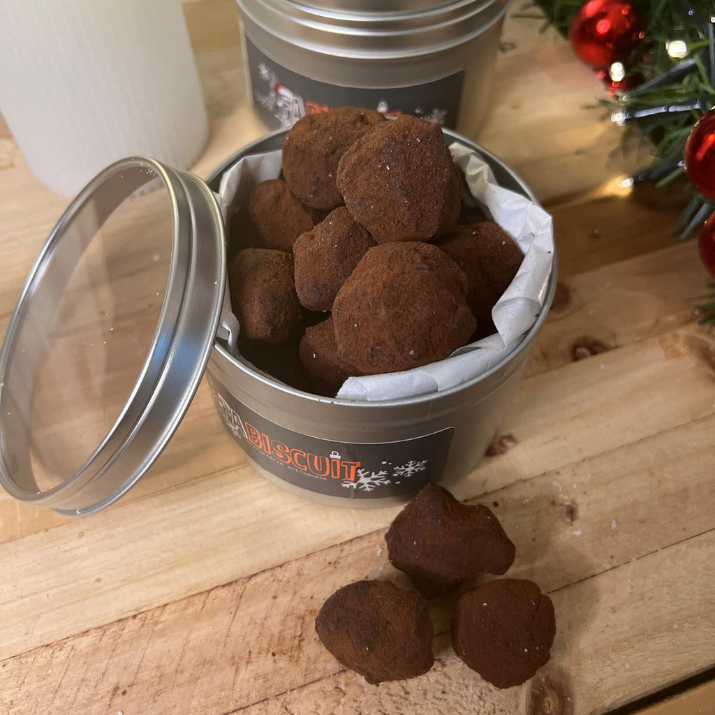 Ballotin truffes chocolat noir / cacao