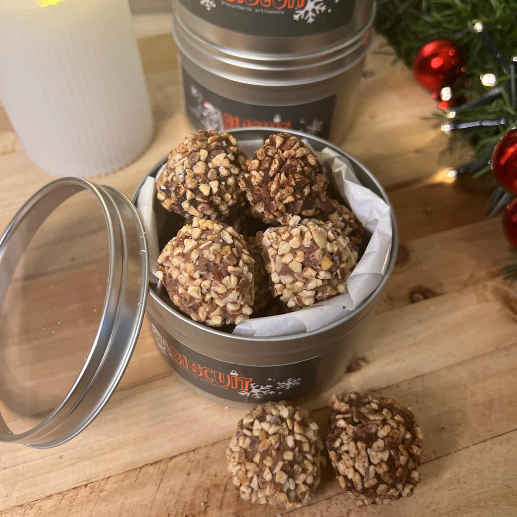 Ballotin truffes chocolat au lait / amandes torréfiées
