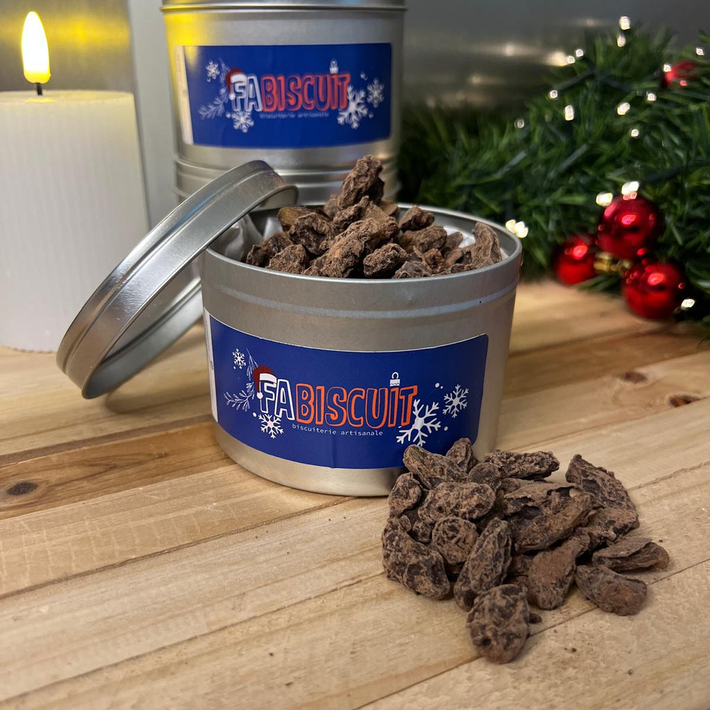 Ballotin raisins secs au chocolat