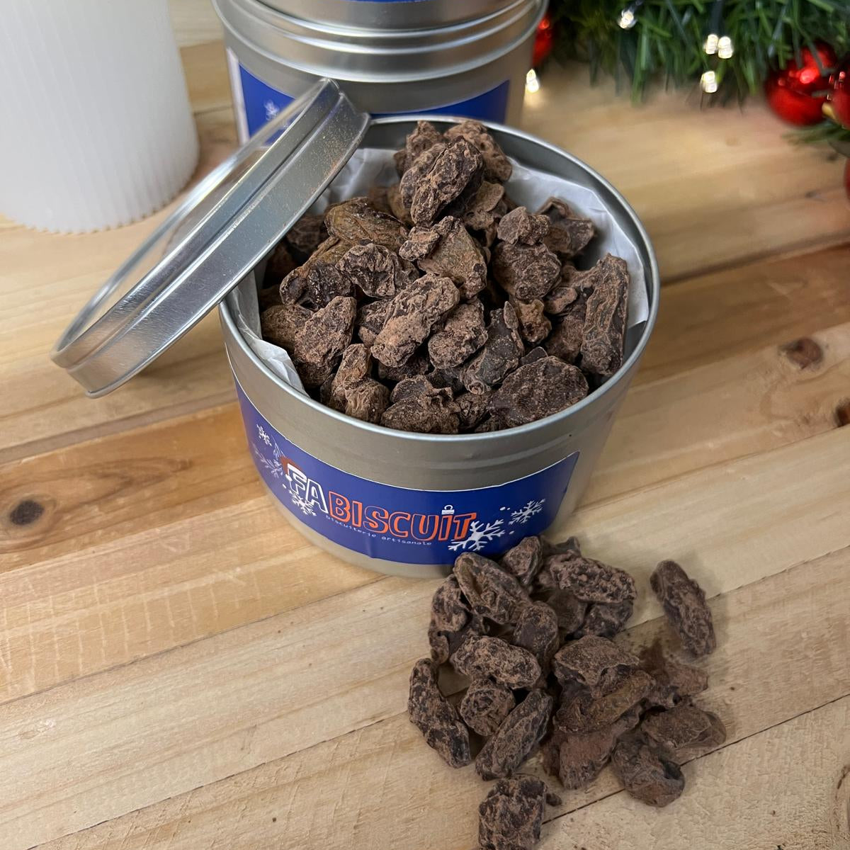 Ballotin raisins secs au chocolat