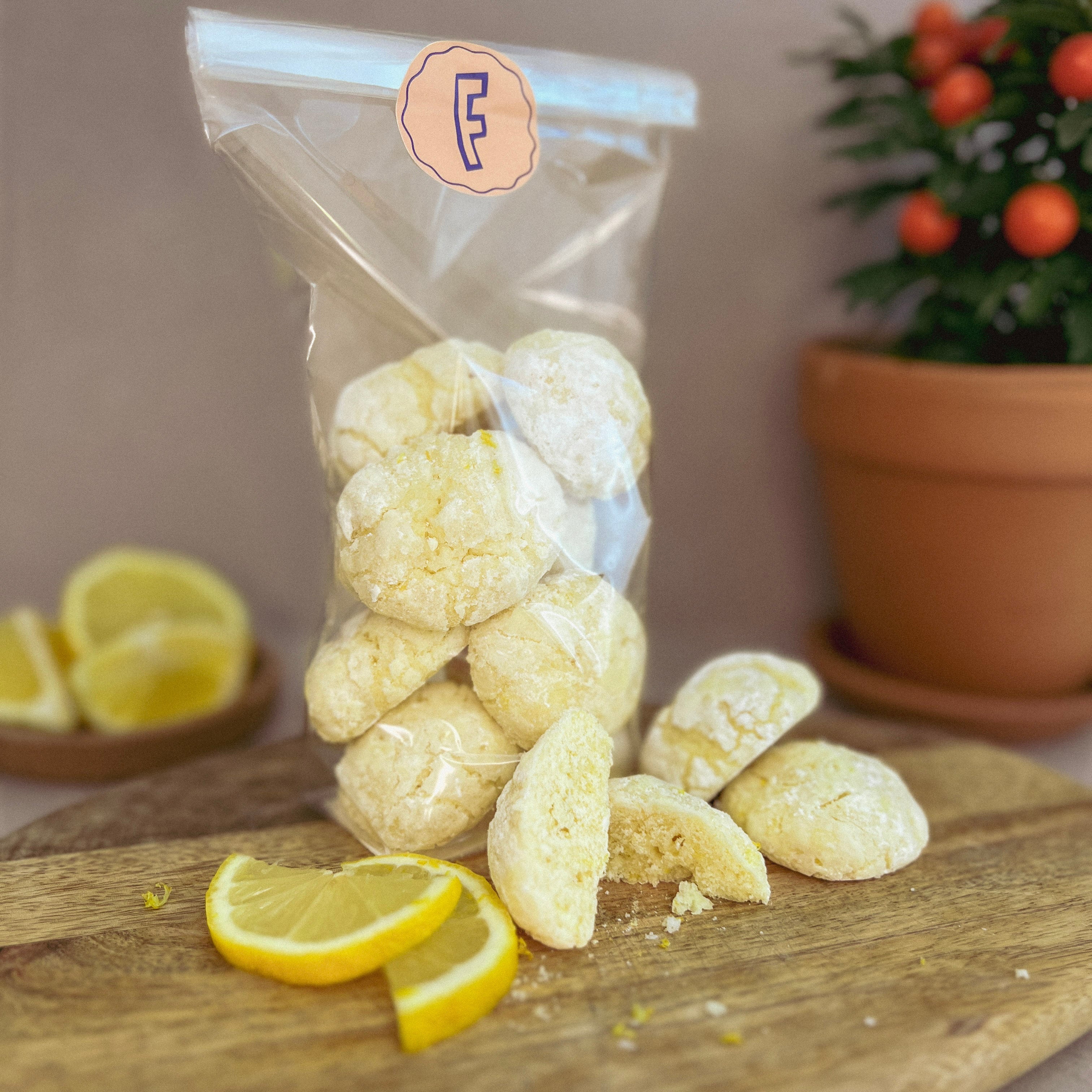 Craquelés au citron