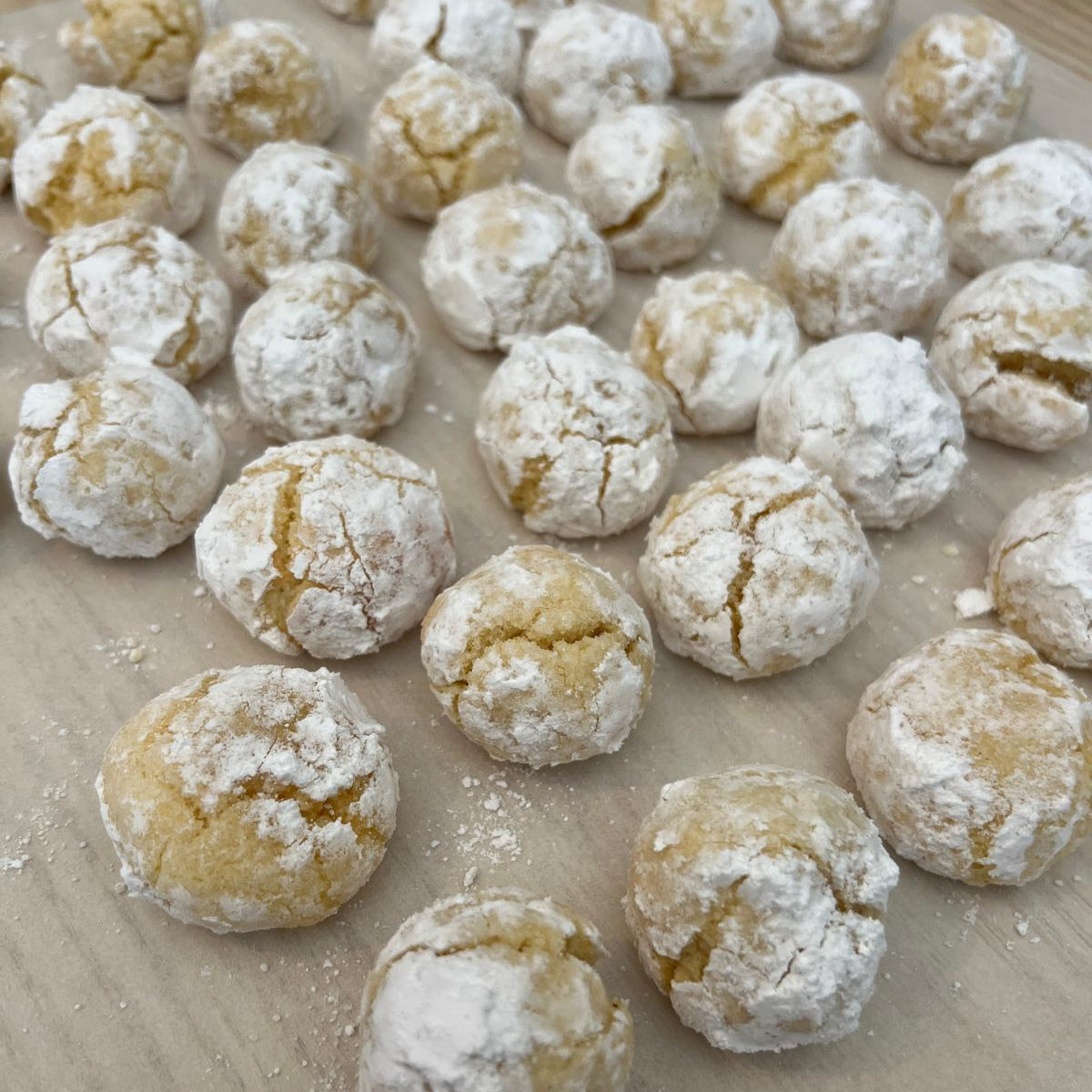 Craquelés à la noix de coco