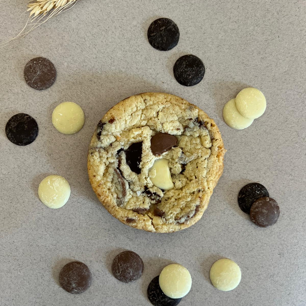 Cookie trois chocolats