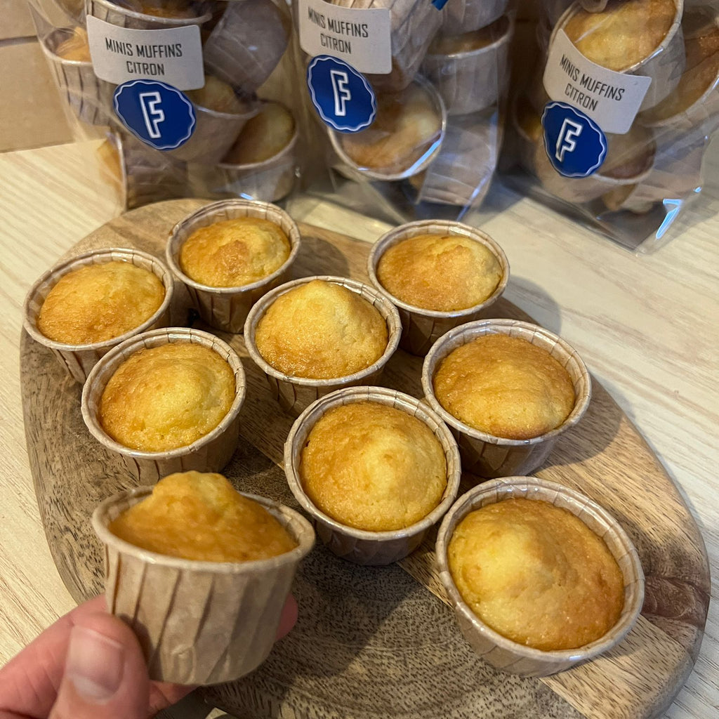 Mini muffins citron