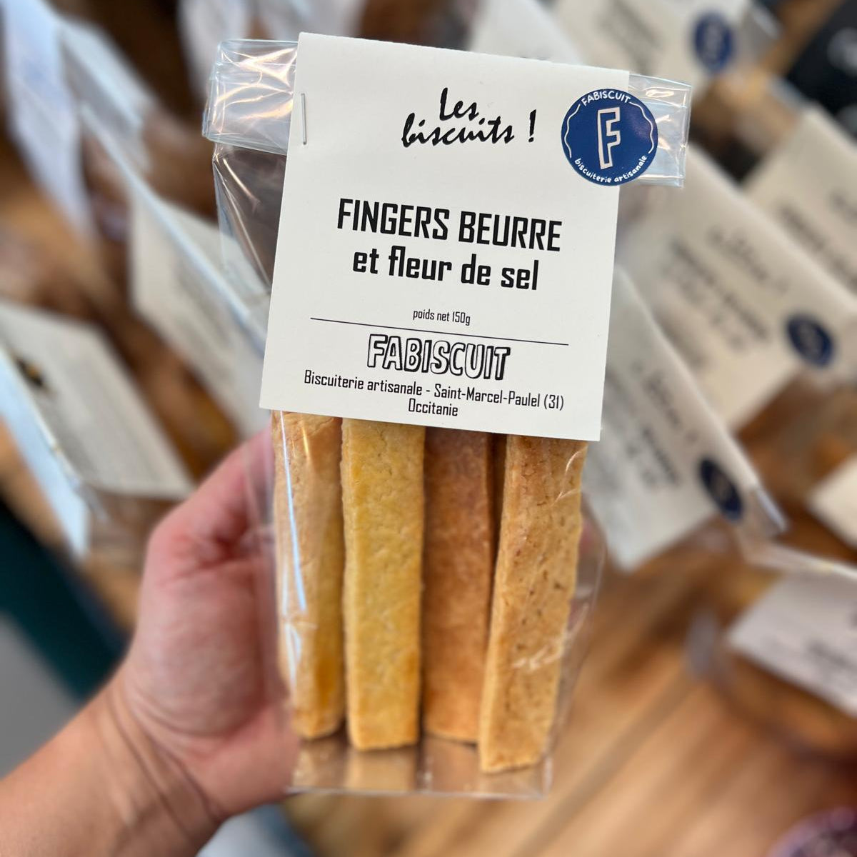 Fingers beurre et fleur de sel