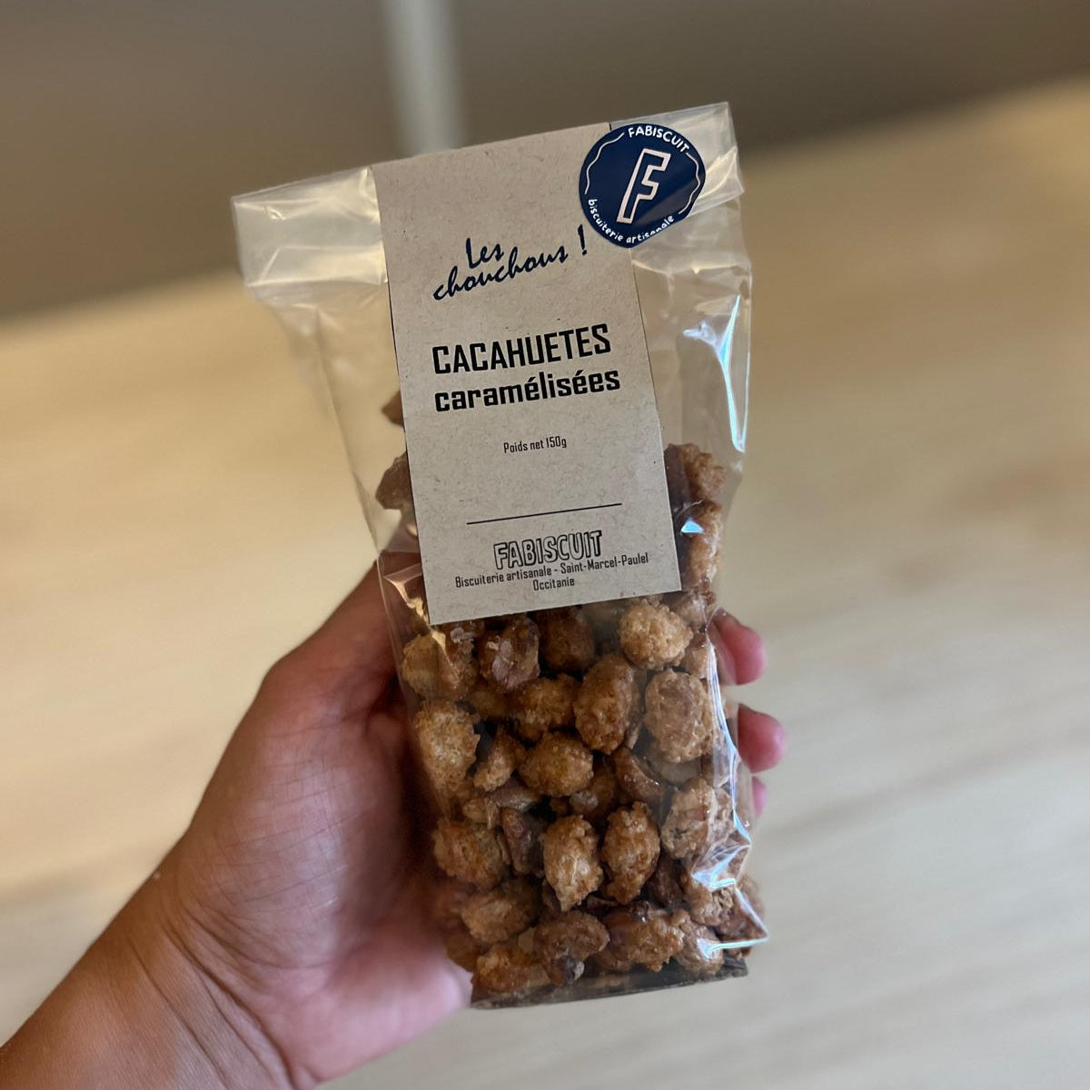 Cacahuètes caramélisées