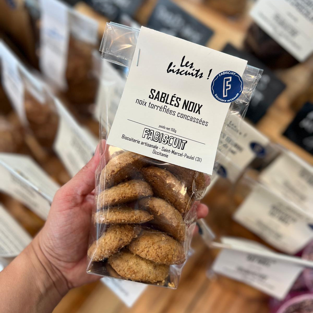 Sablés aux noix